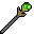 green spell wand